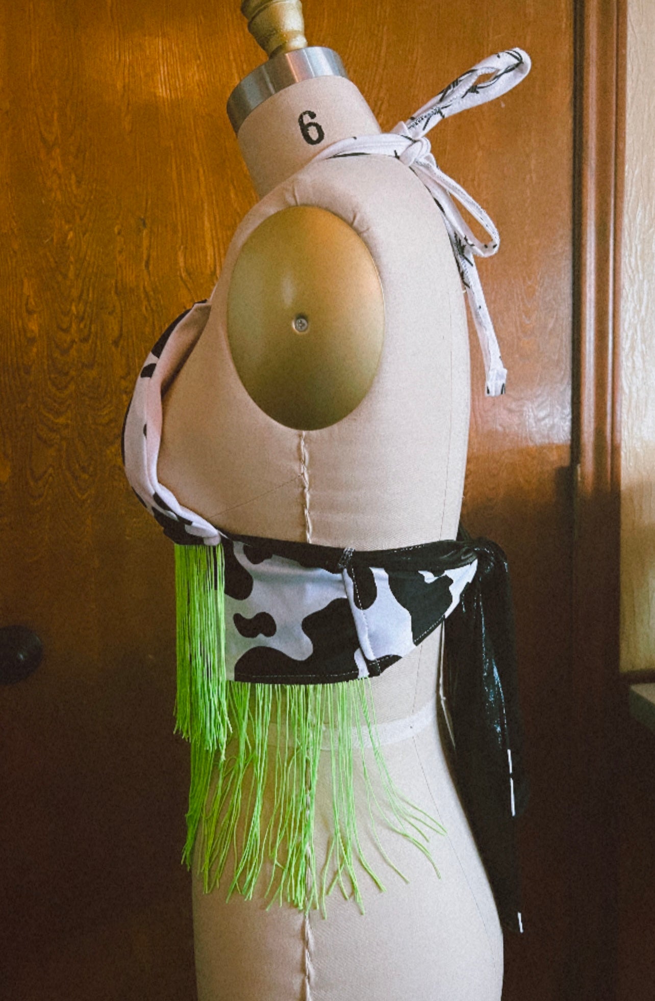 Cow Halter Top