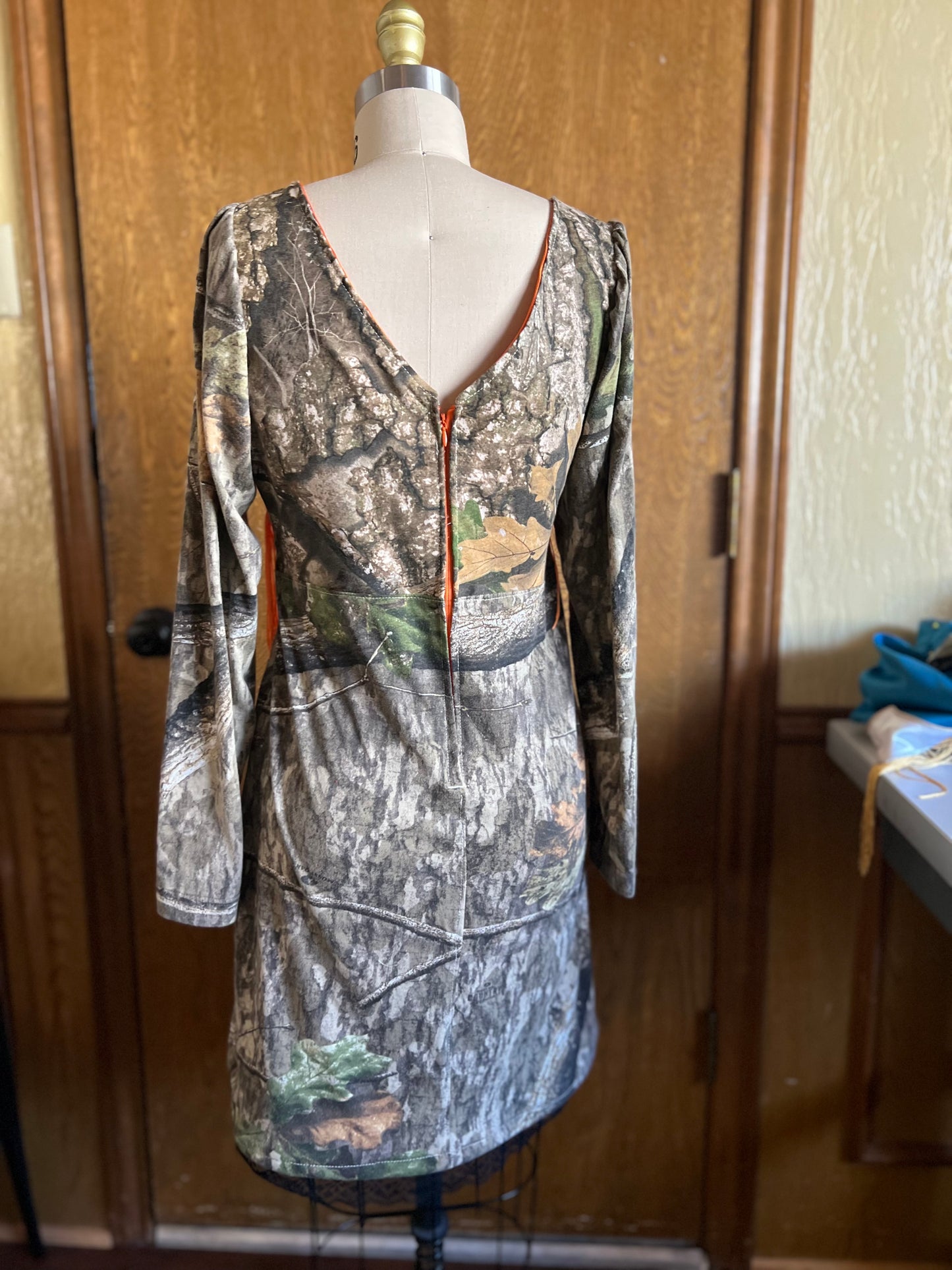 Buck Hunter Embroidered Camo Dress