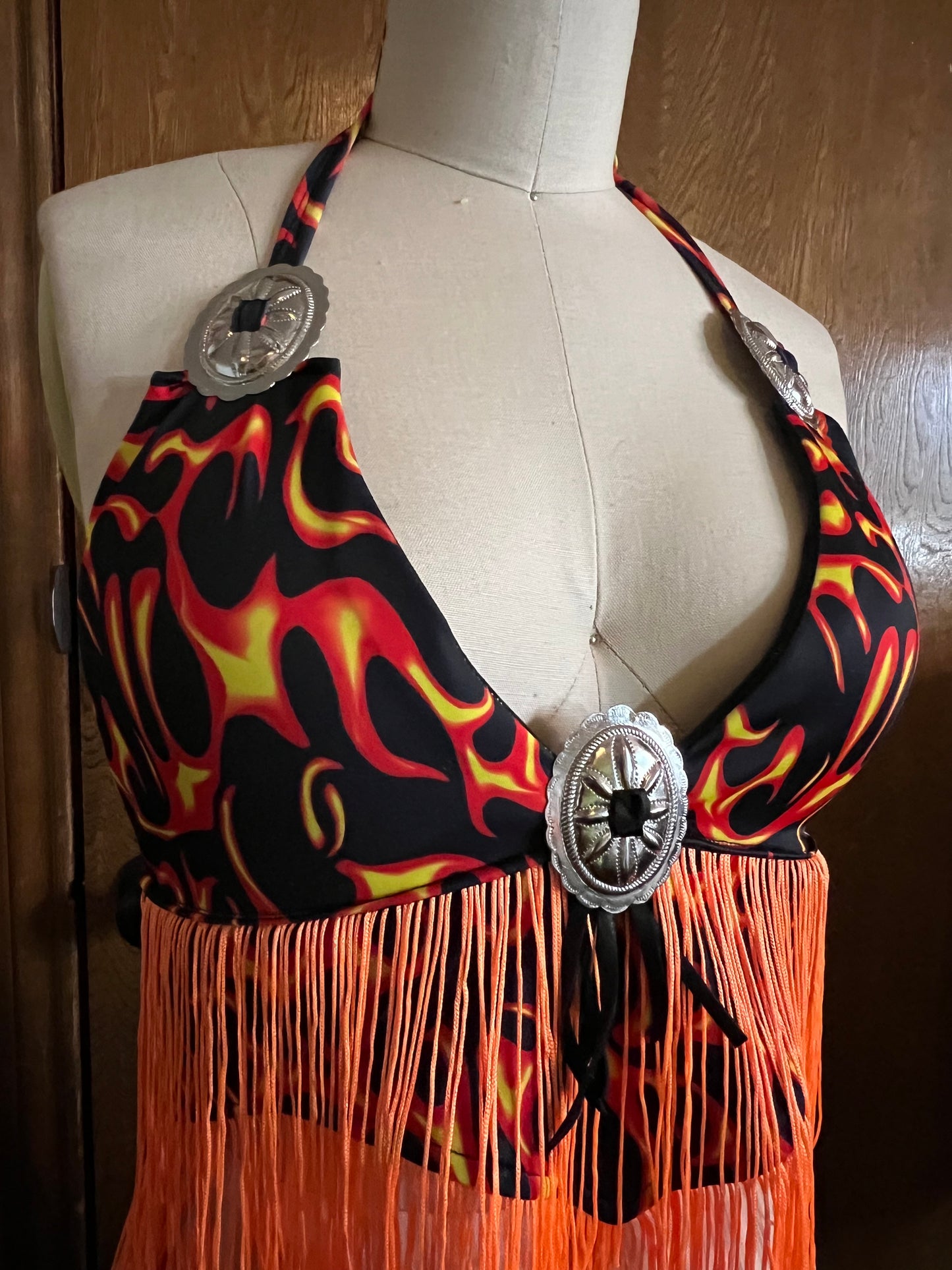 Up In Flames Halter Top