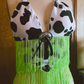 Cow Halter Top