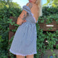 Kitty Gingham Babydoll Dress