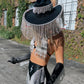 Jewel Fringe Rhinestone Cowgirl Hat