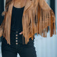 Baby’s Alright Moto Jacket - Light or Tan Suede